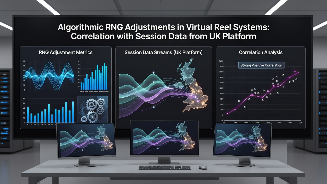 Chart displaying session duration trends alongside virtual reel length variations