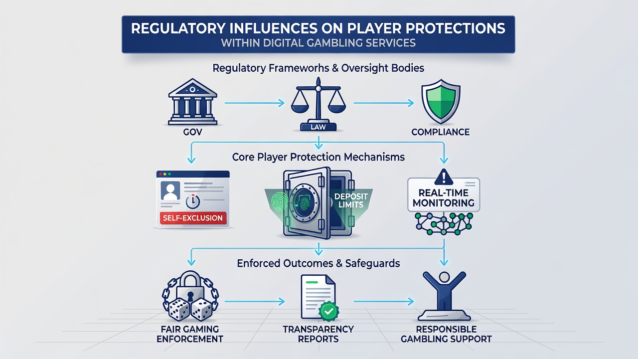 Analytics dashboard showing gambling session data and protection alerts used by regulatory compliance teams